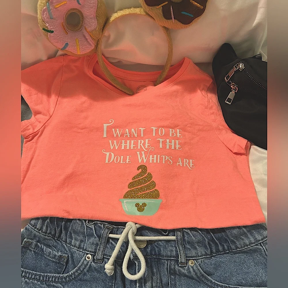 Disney Dole Whip themed tee